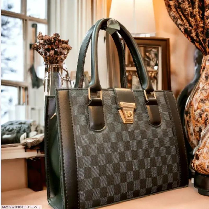 Girl's PU Leather Printed Shoulder Bag