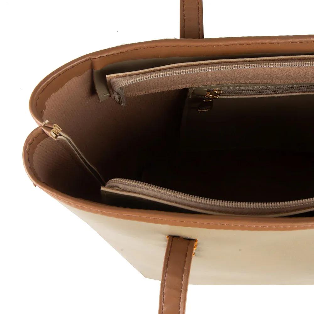 Chic Girl's PU Leather Tote Bag