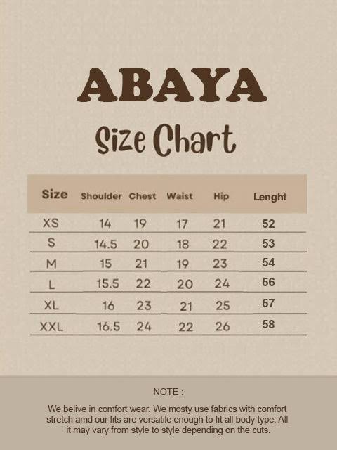 Classic brown Closed Abaya – Elegant Everyday Wear