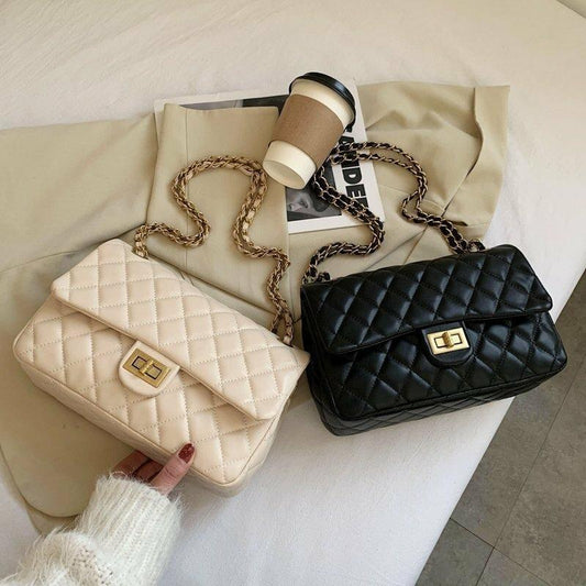White Embroidered Shoulder Bag for Girls
