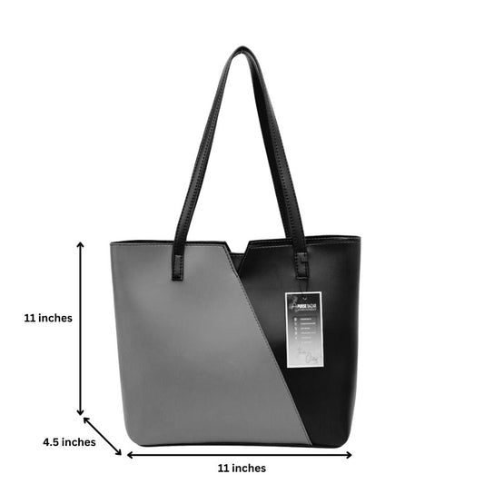 Stylish Girl's PU Leather Tote Bag